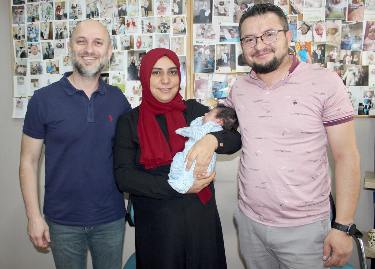 Kayseri\'de yaşayan Durmuş çifti 20 yıl sonra çocuk sahibi oldu