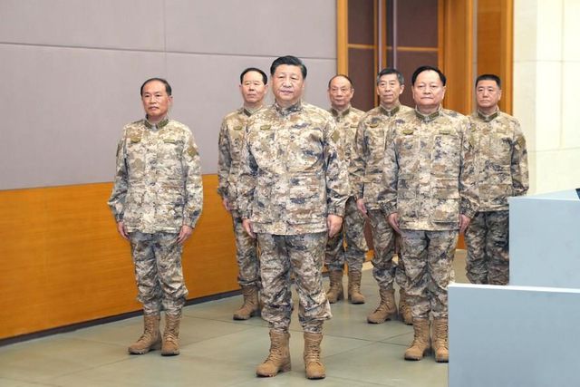 Xi, Cmc Ortak Harekat Komuta Merkezini Denetleyerek Askeri Eğitim ve Savaşa Hazırlık Durumunu Vurguladı Xi, Cmc Ortak Harekat Komuta Merkezini Denetleyerek Askeri Eğitim ve Savaşa Hazırlık Durumunu Vurguladı