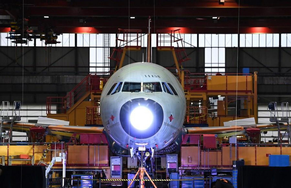 Airbus, Çin\'in Tianjin Kentinde A321 Uçak Üretimine Başladı