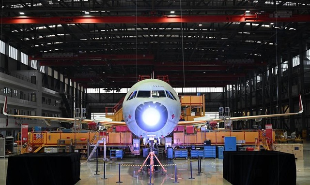 Airbus, Çin'in Tianjin Kentinde A321 Uçak Üretimine Başladı Airbus, Çin'in Tianjin Kentinde A321 Uçak Üretimine Başladı