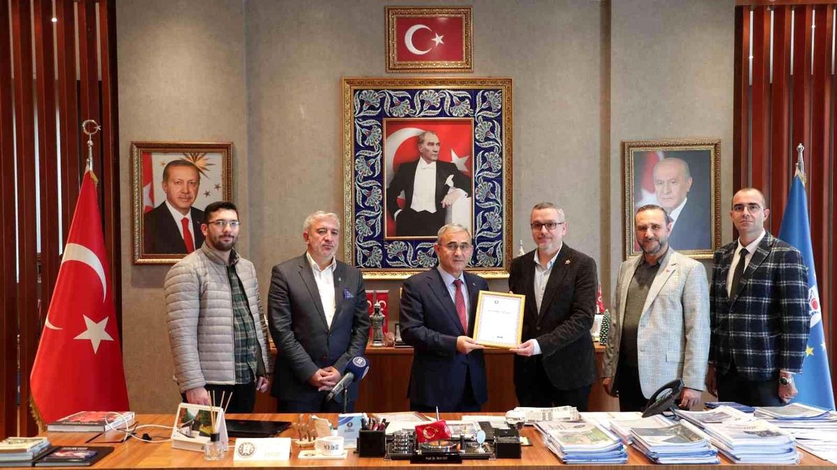 Başkan Işık\'tan Veteriner Hekimler Odası\'na teşekkür