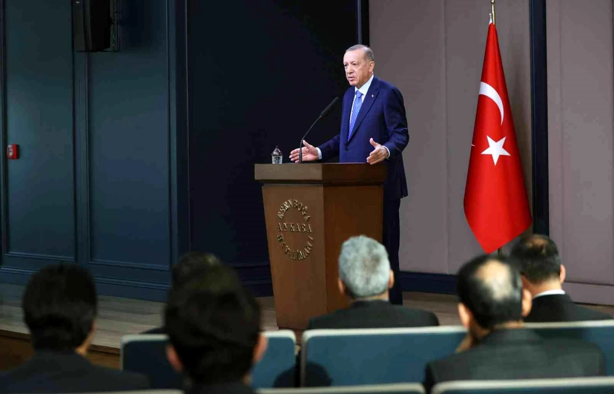 Cumhurbaşkanı Erdoğan: "(Ermenistan\'la ilişkiler) Diaspora, gerek Fransa gerek Amerika\'da aleyhte çalışıyor"