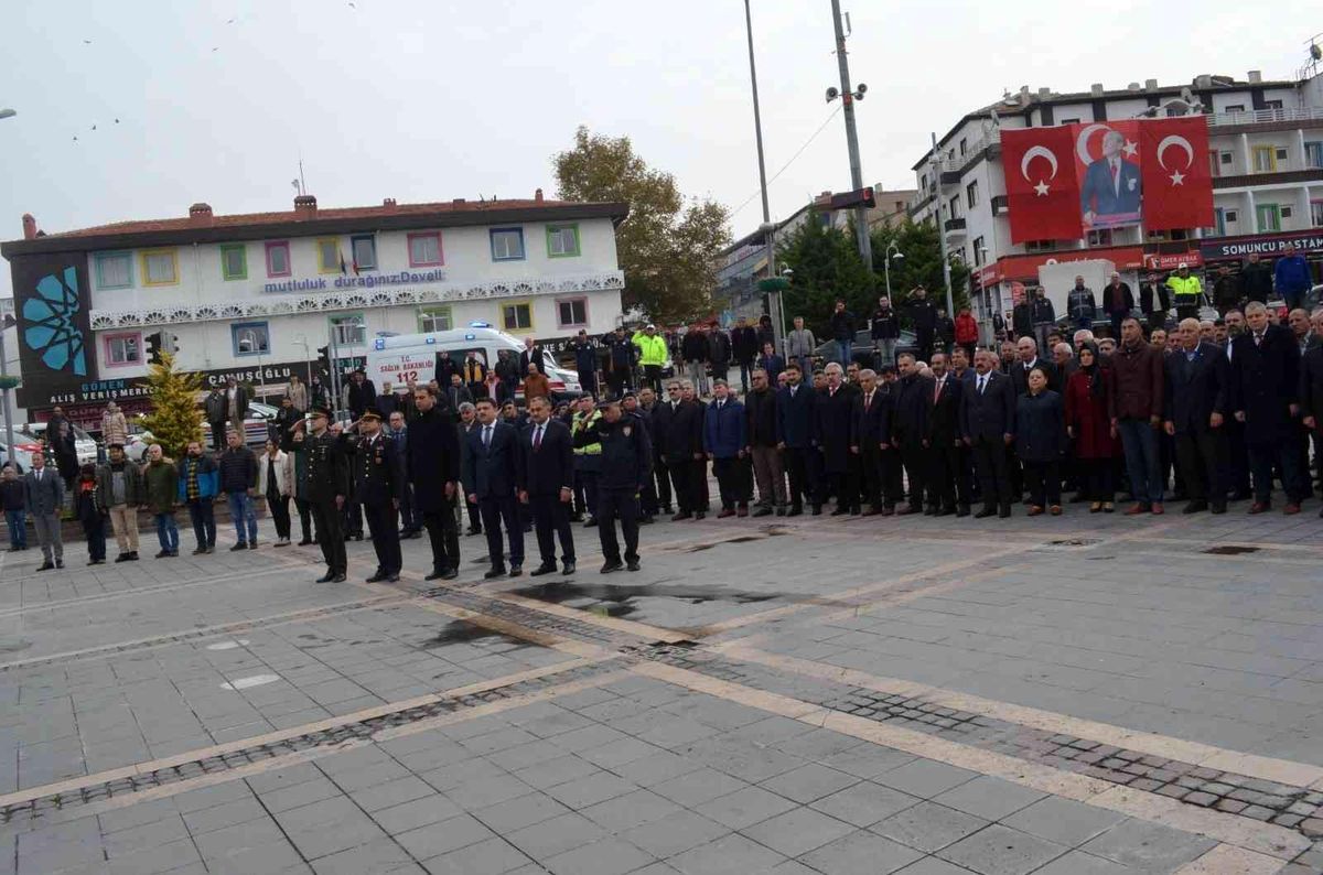 Develi\'de 10 Kasım Atatürk\'ü Anma Programı Düzenlendi