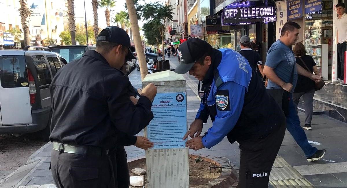 Didim emniyeti vatandaşları dolandırıcılığa karşı uyardı