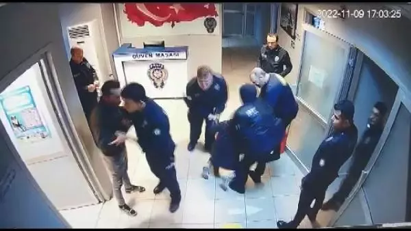 Hakkında arama kararı bulunan Yağmur Sarnıç, polis merkezinde olay çıkardı