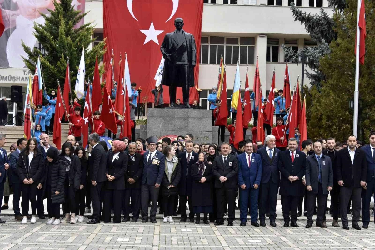 Gazi Mustafa Kemal Atatürk vefatının 84.yılında Gümüşhane\'de anıldı