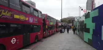 Londra'daki grev metro ulaşımını felç etti