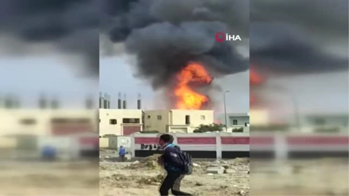 Mısır\'da oksijen dolum fabrikasında yangın: 3 yaralı