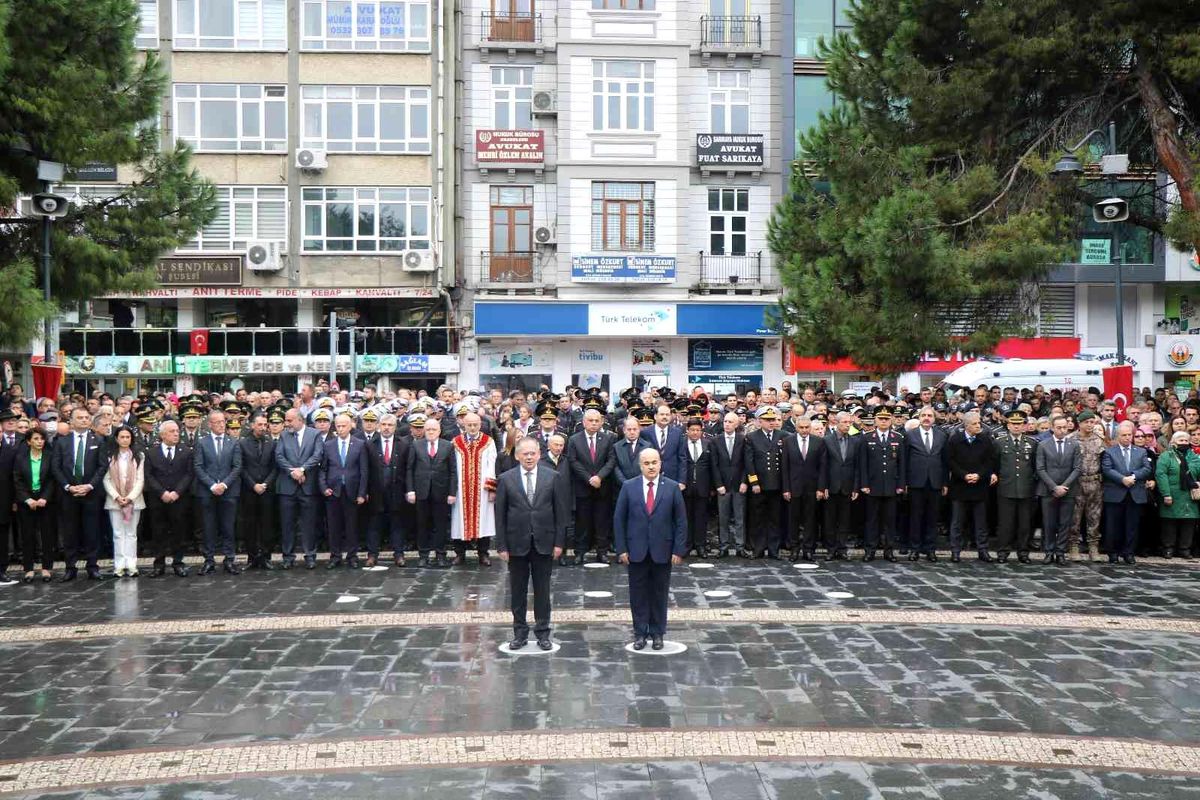 Samsun\'da 10 Kasım törenleri