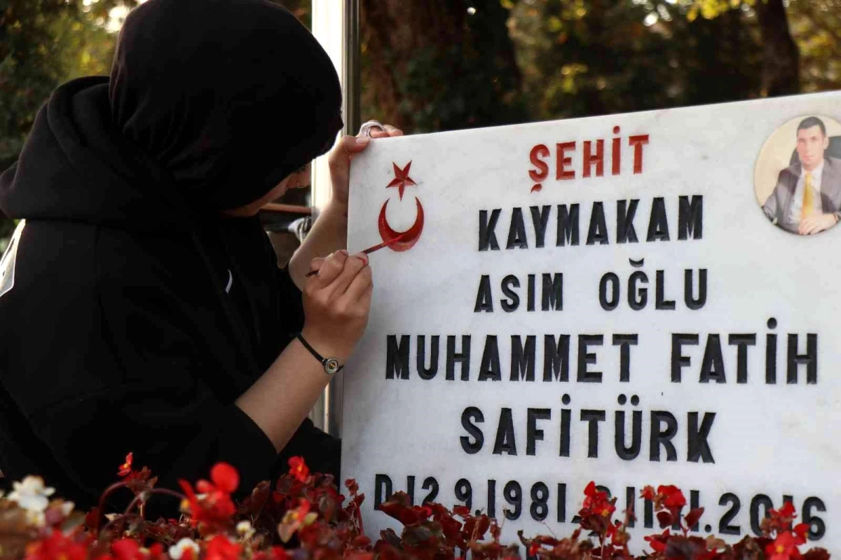 Şehit Safitürk\'ün mezarı liseli öğrenciler tarafından düzenlendi