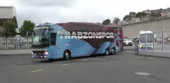 Trabzonspor kafilesi Ankara'ya gitti