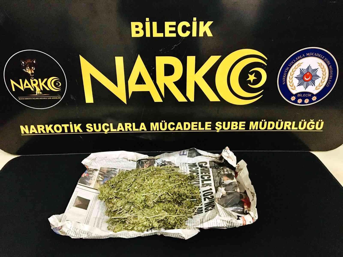 Bilecik\'te 181 gram esrar ele geçirildi, 2 kişi yakalandı