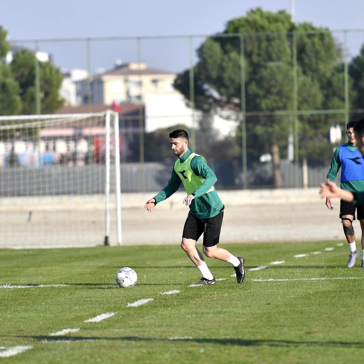 Bursaspor\'da Menemen FK maçının taktik idmanı yapıldı