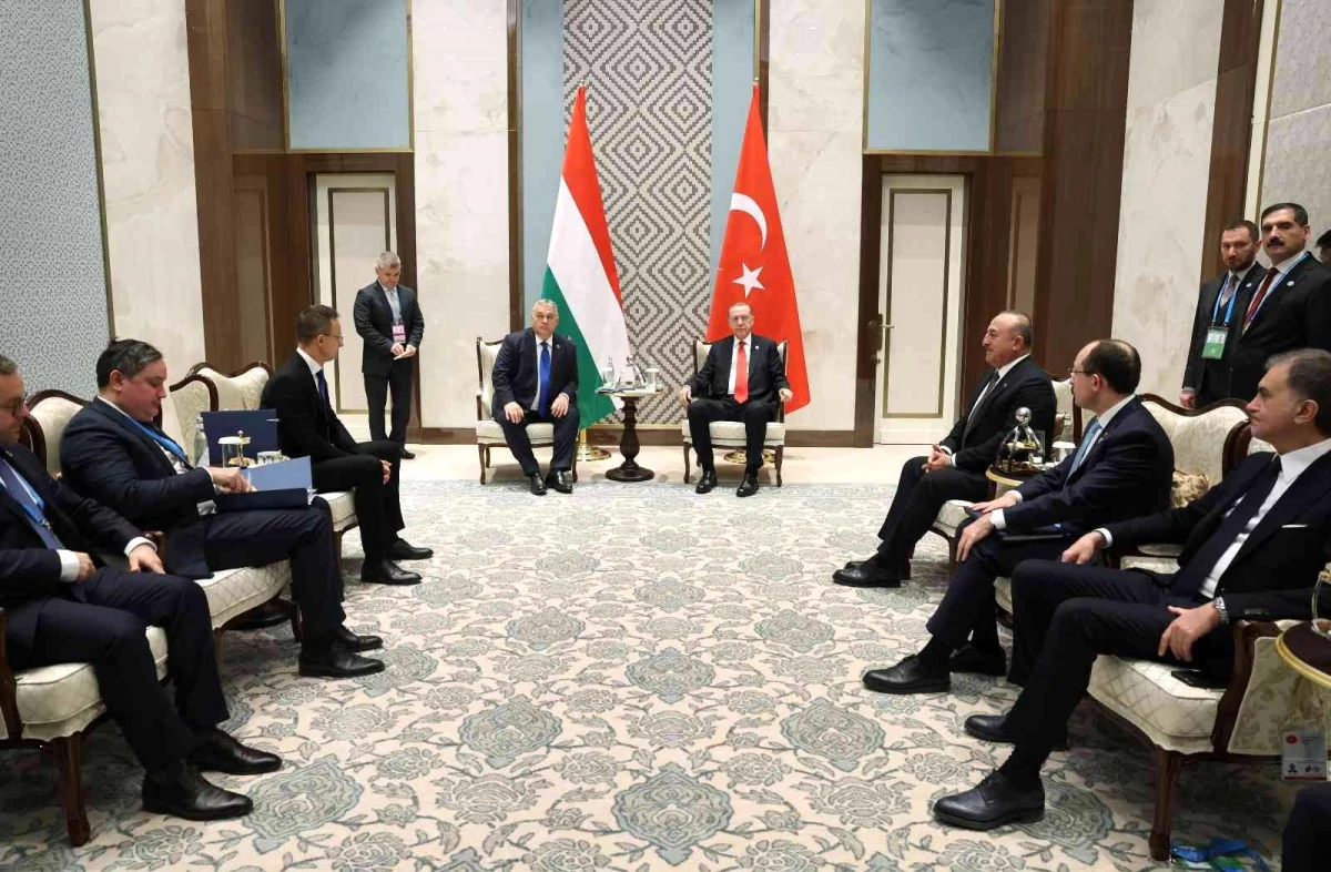 Cumhurbaşkanı Erdoğan, Macaristan Başbakanı Orban\'ı kabul etti
