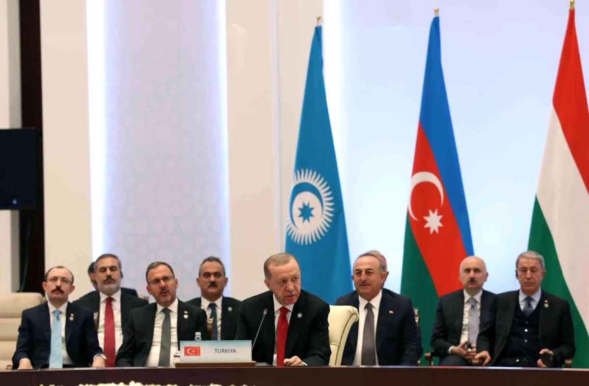 Cumhurbaşkanı Erdoğan, Türk Devletleri Teşkilatı Zirvesi\'nde konuştu Açıklaması