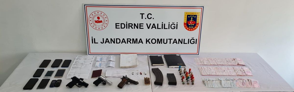 Edirne\'de tefecilik operasyonunda 11 şüpheli yakalandı