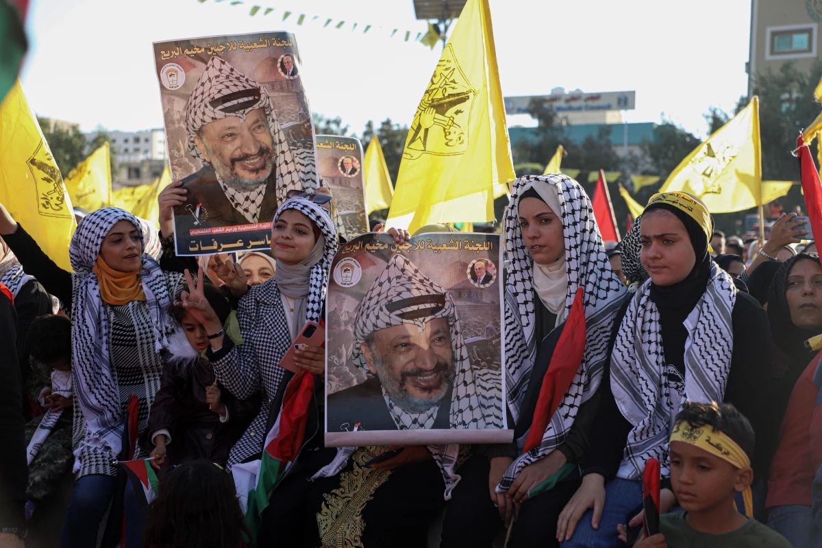 Filistin Lideri Yaser Arafat Ölümünün 18\'inci Yılında Anıldı