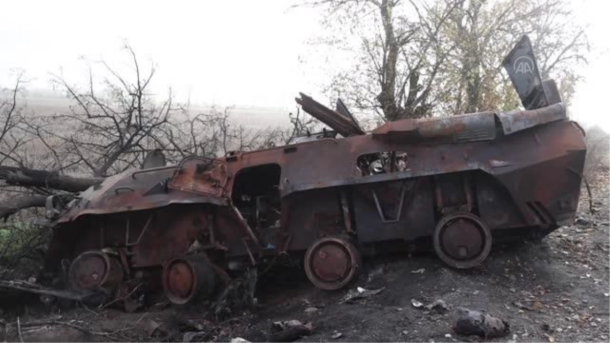 Herson\'da yeniden Ukrayna kontrolüne geçen köyler savaşın acı yüzünü yansıtıyor
