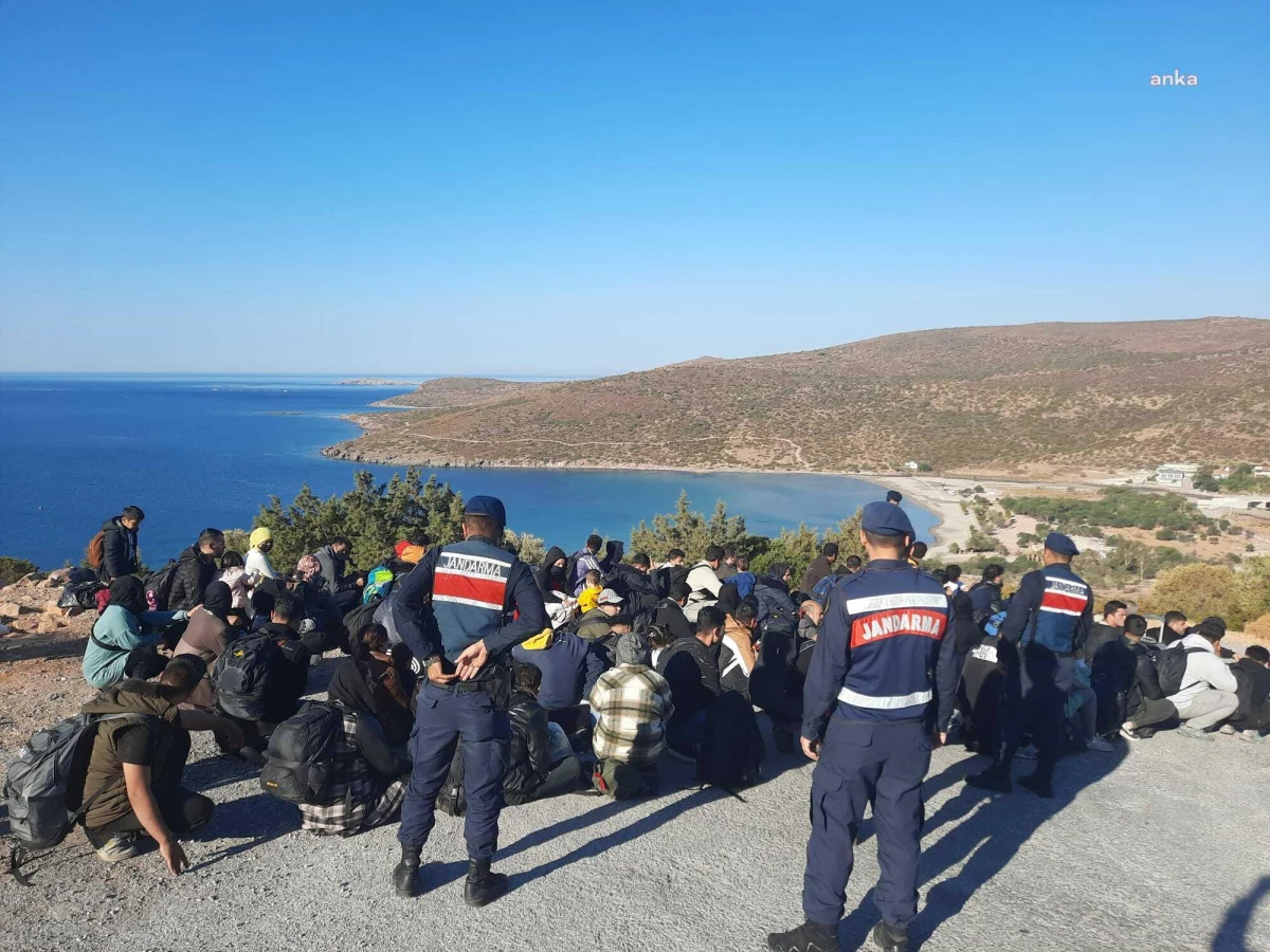 İzmir\'de 180 Kaçak Göçmen Yakalandı