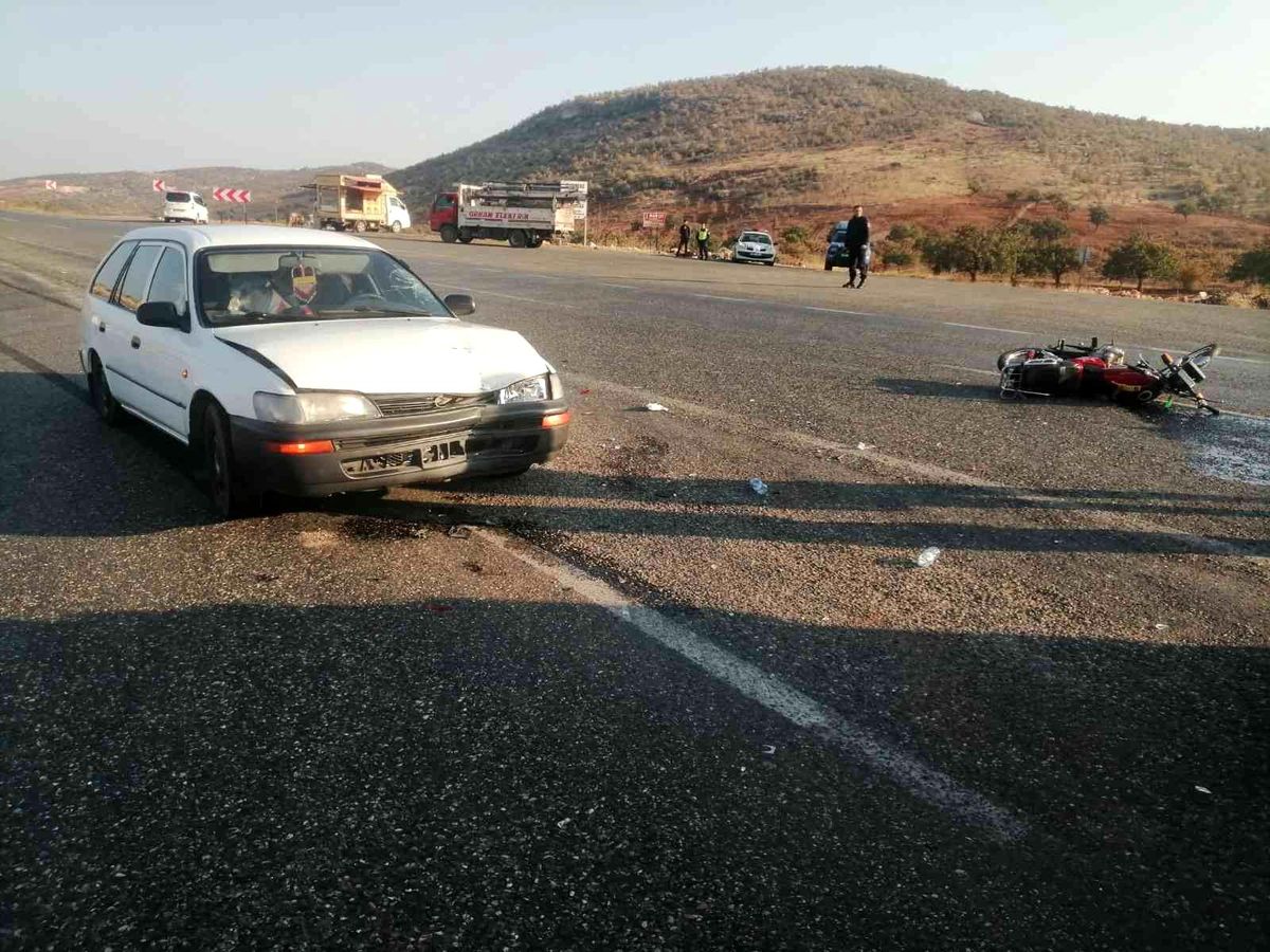 Kahramanmaraş\'ta trafik kazası: 3 yaralı