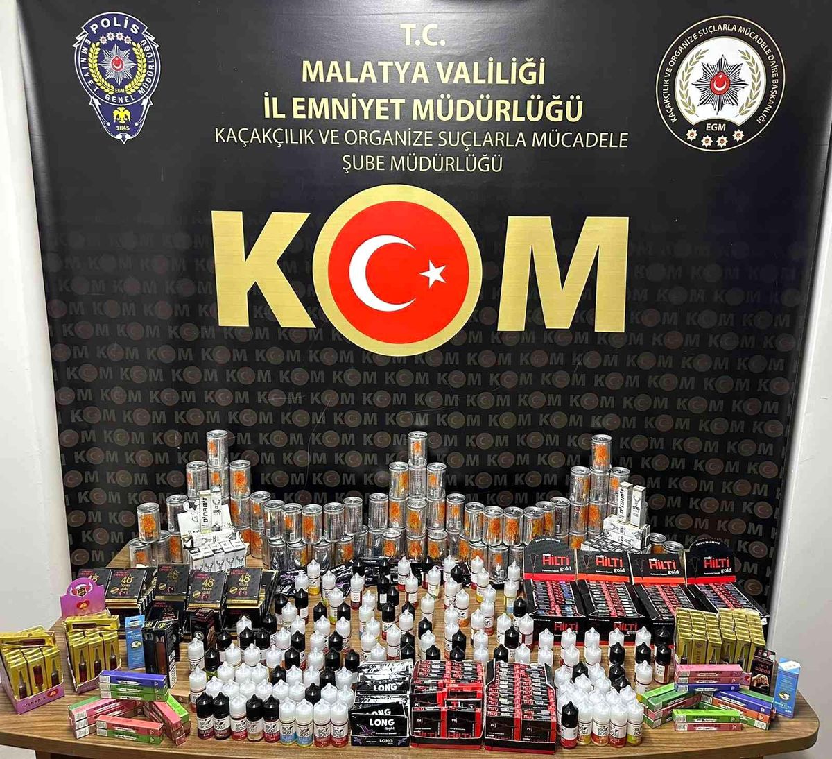 Malatya\'da çok sayıda cinsel içerikli ürün ele geçirildi
