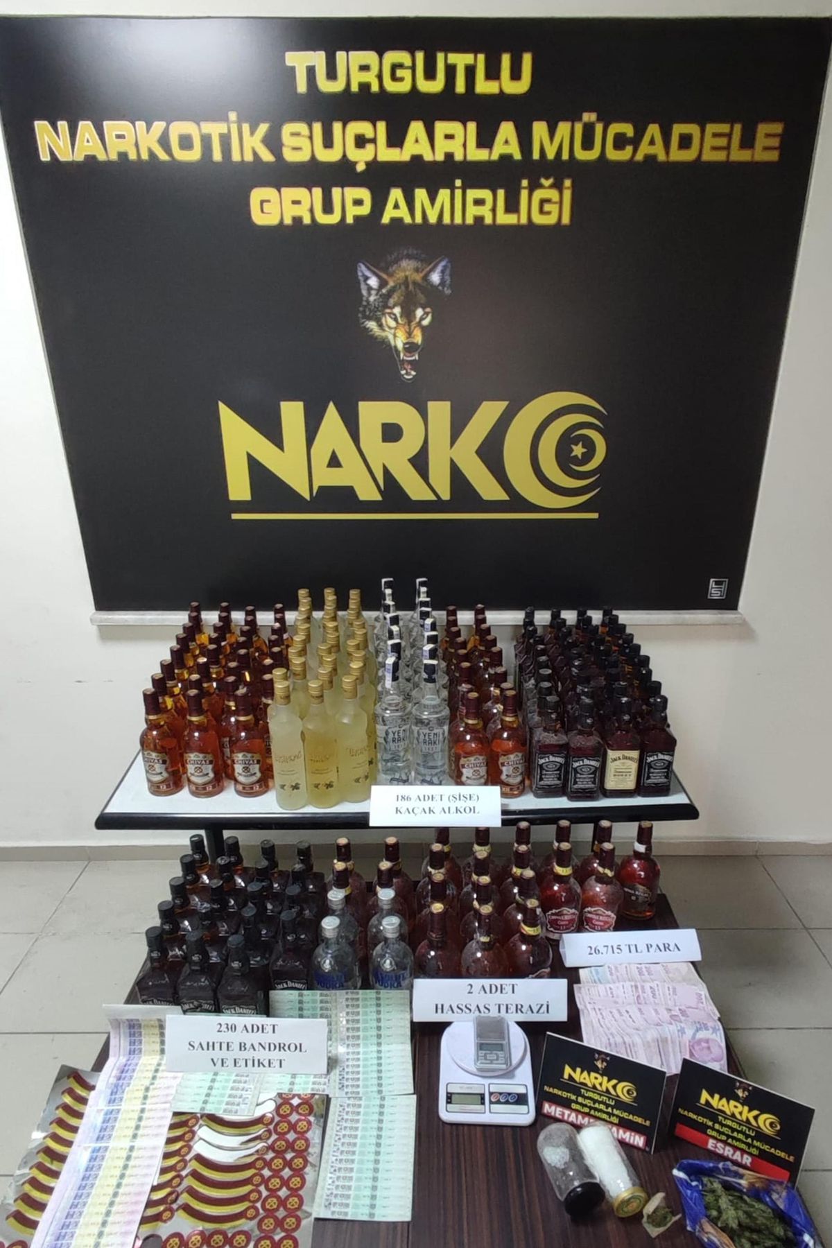 Manisa\'da uyuşturucu operasyonunda 5 kişi tutuklandı