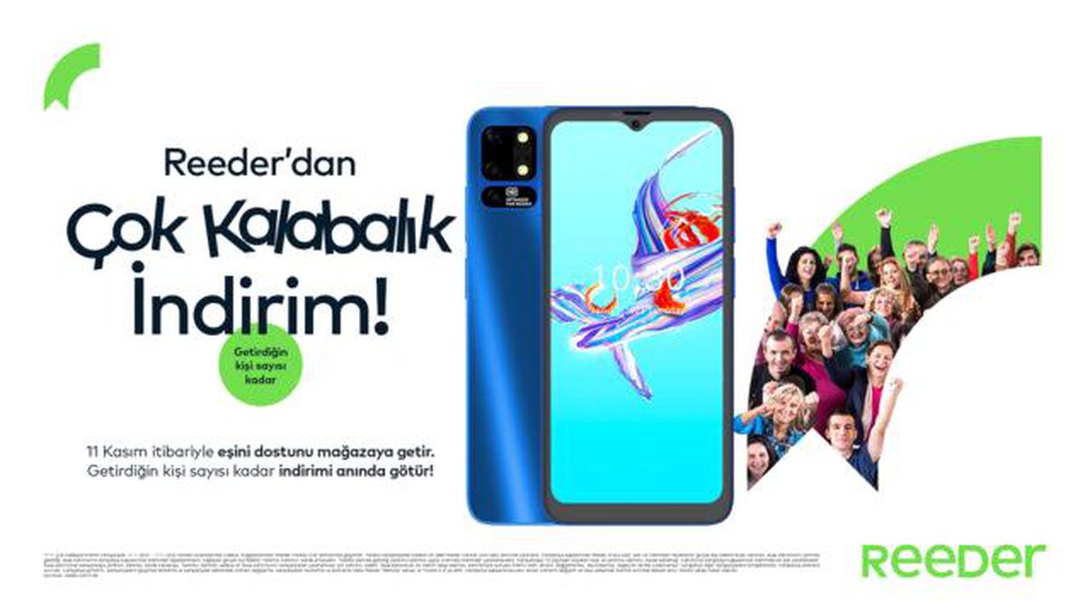 Reeder\'dan yüzde 100\'e varan indirim kampanyası!