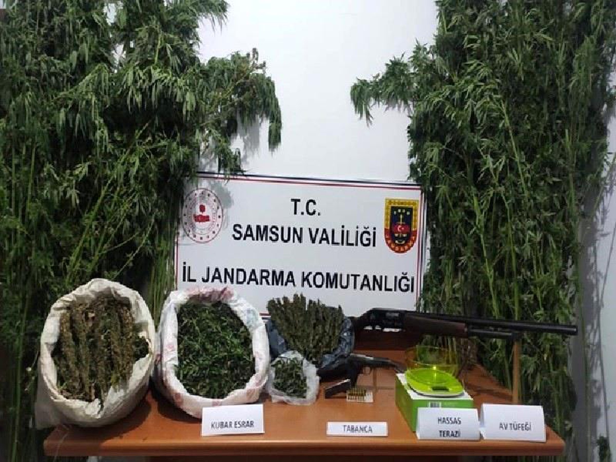 Samsun\'da uyuşturucuyla mücadele kapsamında 10 ayda 6 bin 238 şüpheli yakalandı