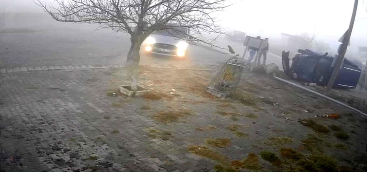 Tekirdağ\'da trafik kazası: 1 yaralı