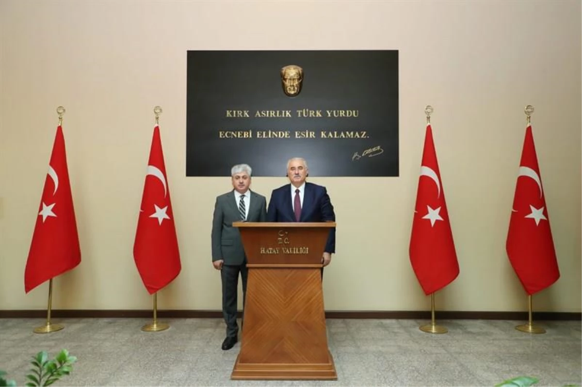 Yargıtay Başkanı Mehmet Akarca Hatay Adliyesini ziyaret etti