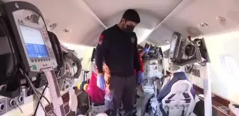 (VİDEO-GRAFİK) Ambulans uçak, 3 hasta için Türkiye semalarında mekik dokudu