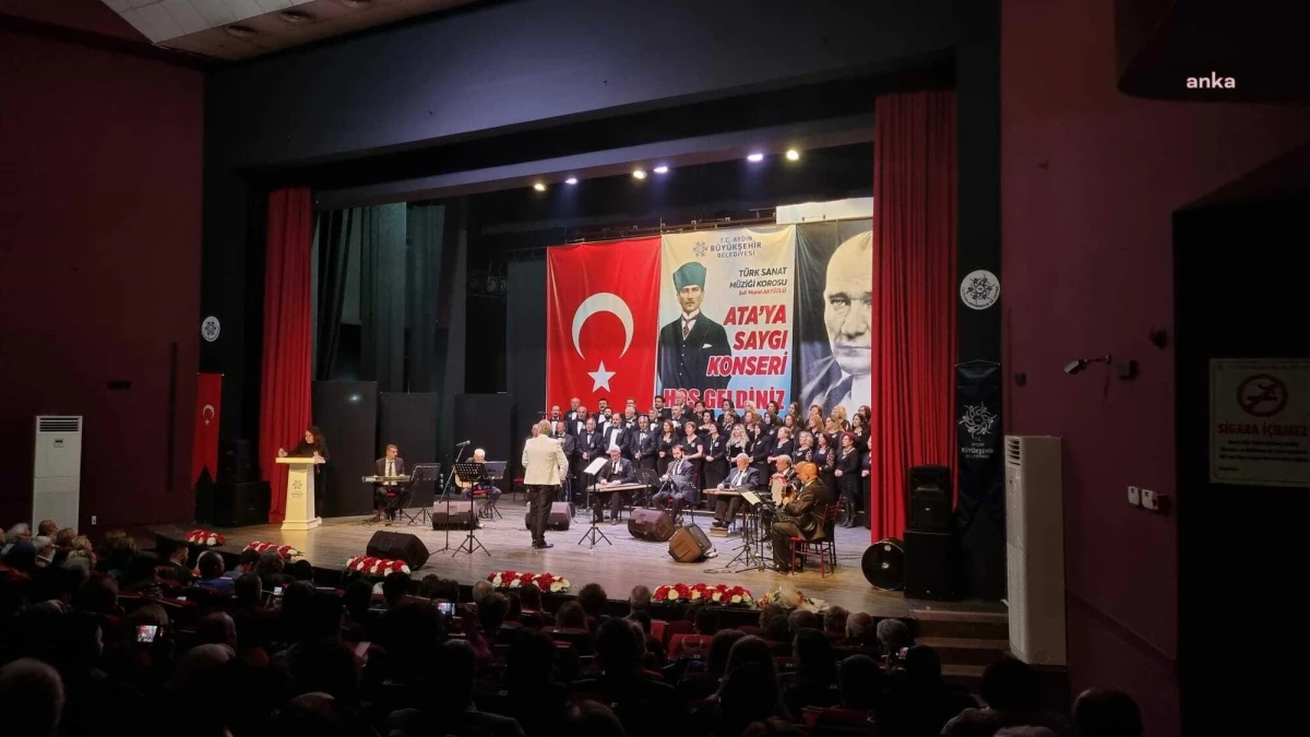 Aydın Büyükşehir Belediyesi Ata\'ya saygı konseri düzenledi