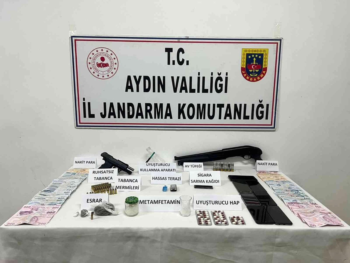 Aydın\'da 24 saatte 50 uyuşturucu tacirini yakaladı