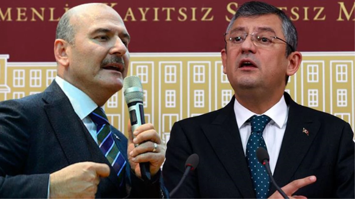 Bakan Soylu\'dan Özgür Özel\'e sert sözler: DHKP-C\'li teröristlere sahip çıkıyor, CHP\'de bunun hesabını soracak bir vatansever yok mu?