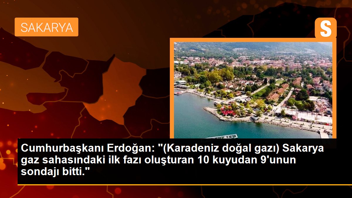 Cumhurbaşkanı Erdoğan: "Müjdesini milletimizle de paylaştığımız Karadeniz doğal gazını ülkemiz sistemine bağlayacak çalışmaları hızlandırdık."