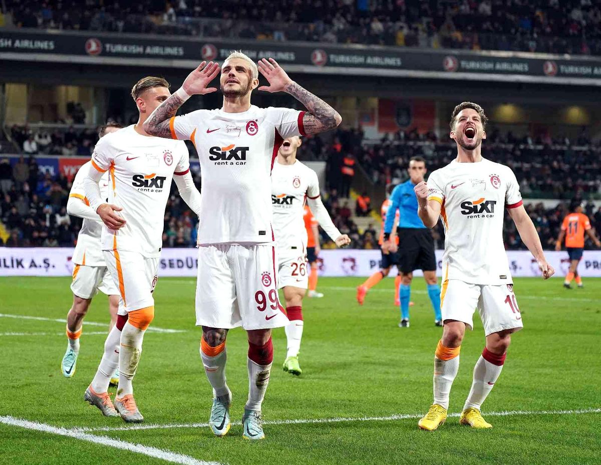 Galatasaray ilk kez Başakşehir\'i 7-0 mağlup etti