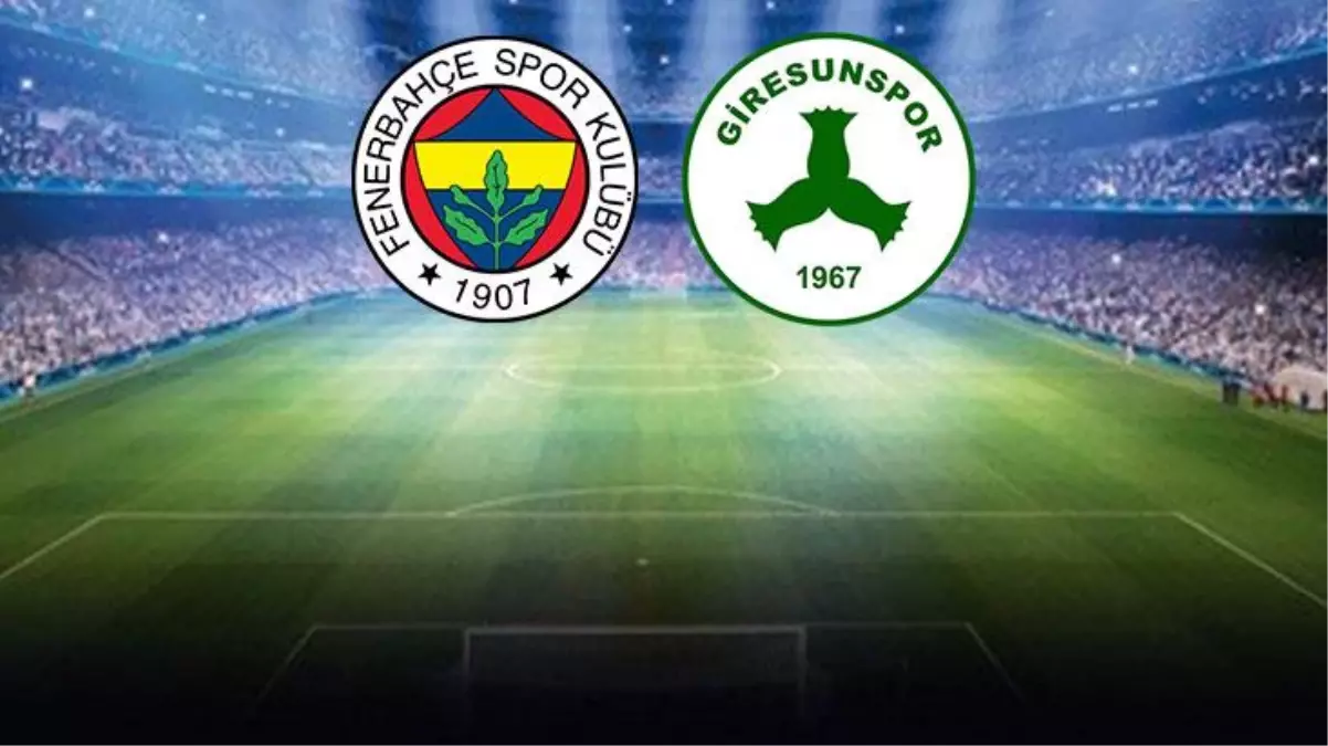 Jorge Jesus\'tan rotasyonlu kadro! Fenerbahçe-Giresunspor maçında ilk 11\'ler belli oldu