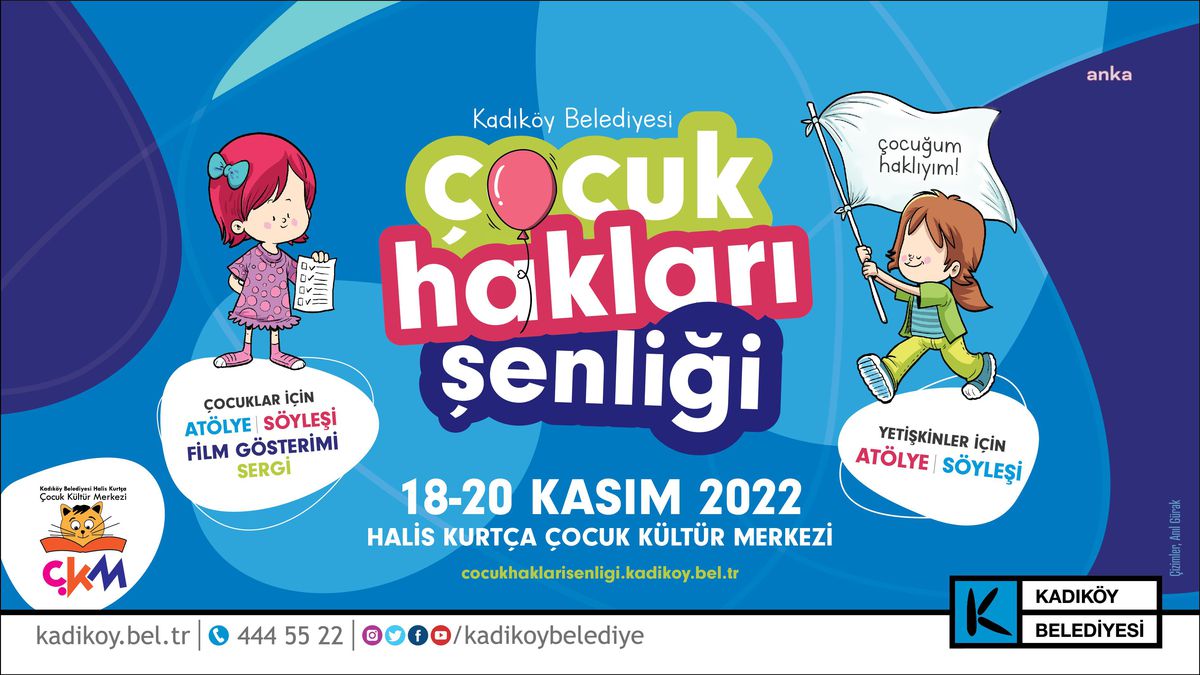 Kadıköy\'de Çocuklar Hem Eğleniyor, Hem Haklarını Öğreniyor