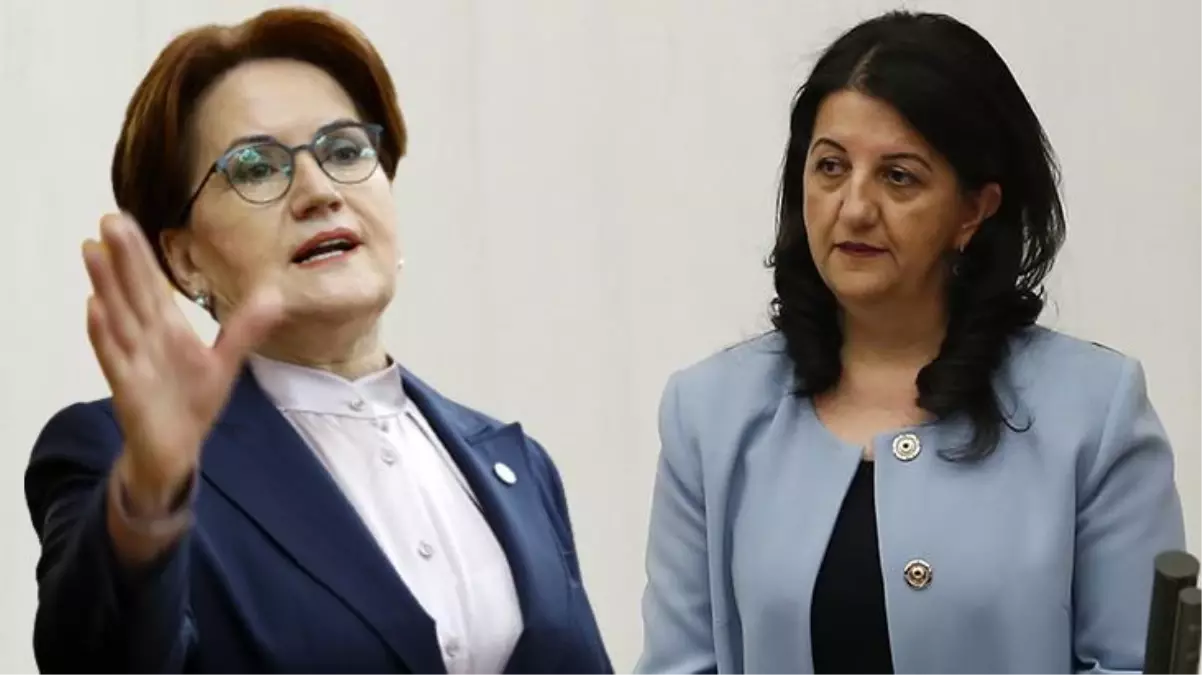 Pervin Buldan\'ın, Meral Akşener\'e "Kürt düşmanısın" demesine İYİ Parti\'den cevap gecikmedi