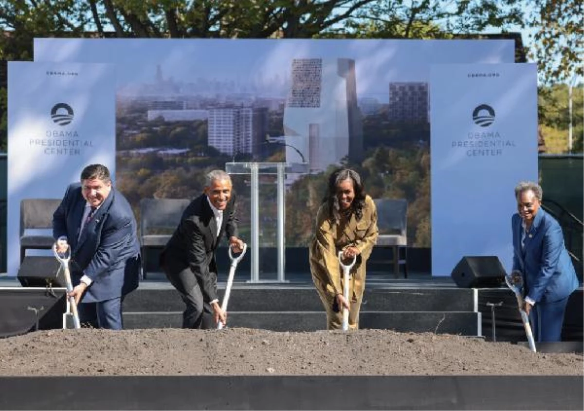 Obama\'nın kültür merkezi şantiyesinde ırkçılık sembolü bulundu, inşaat durduruldu