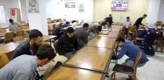 Osmaniye'de öğrenciler deprem tatbikatına akşam yemeğinde yakalandı