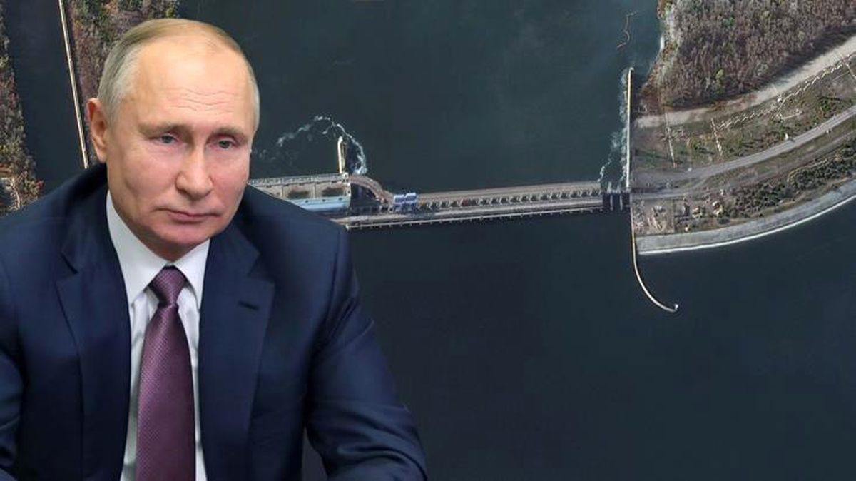 Herson\'dan çekilen Rusya\'nın planı uydu görüntüleriyle ortaya çıktı