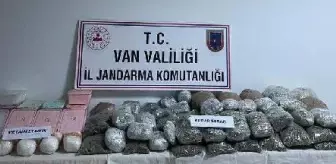 Van'da 29 kilo esrar ile 23 kilo metamfetamin ele geçirildi