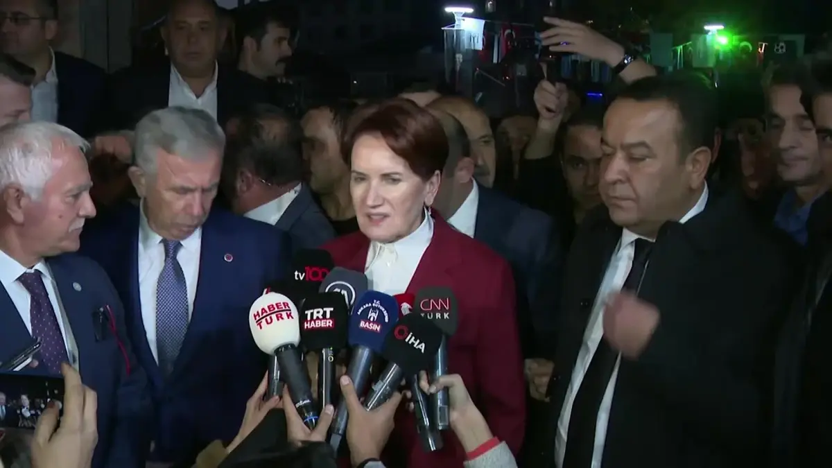 Akşener: Bu Alçakça Saldırıyı Şiddetle Kınıyorum. En Kısa Sürede Faillerinin Bulunması İçin Ne Gerekiyorsa Yapılmasına Biz de Yardımcı Olmak İsteriz