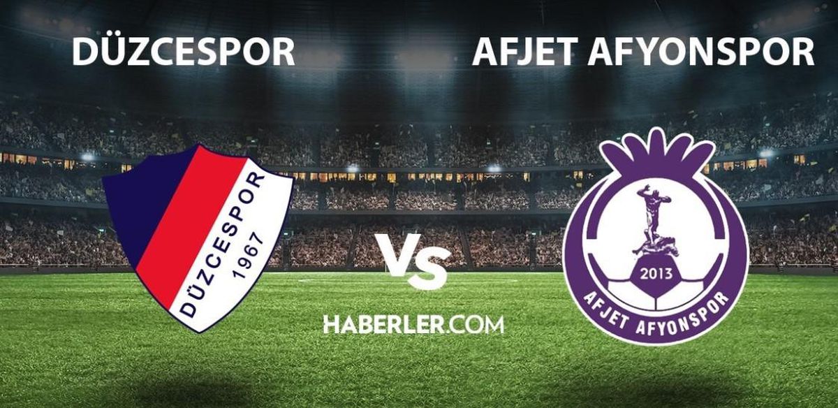 CANLI İZLE| Düzcespor - Afjet Afyonspor maçı ne zaman, hangi kanalda? Düzcespor - Afyonspor maçı canlı izleme linki! TRT spor, S Sport canlı izle!