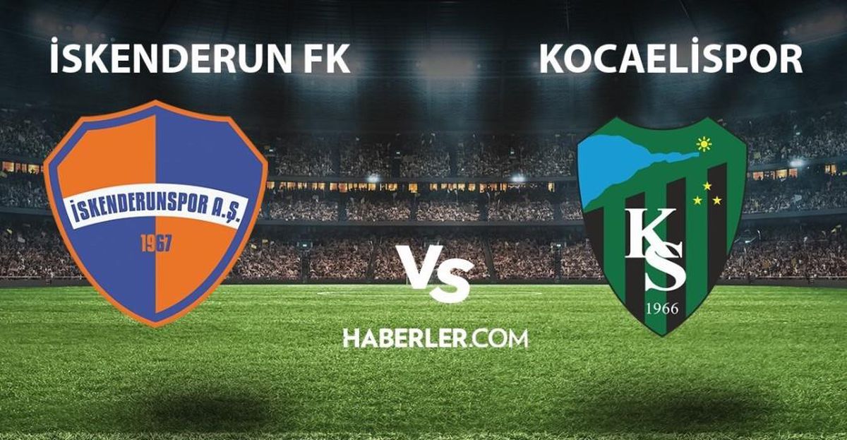 CANLI İZLE| İskenderun FK- Kocaelispor maçı ne zaman, hangi kanalda? İskenderun- Kocaelispor maçı canlı izleme linki! TRT spor, S Sport canlı izle!