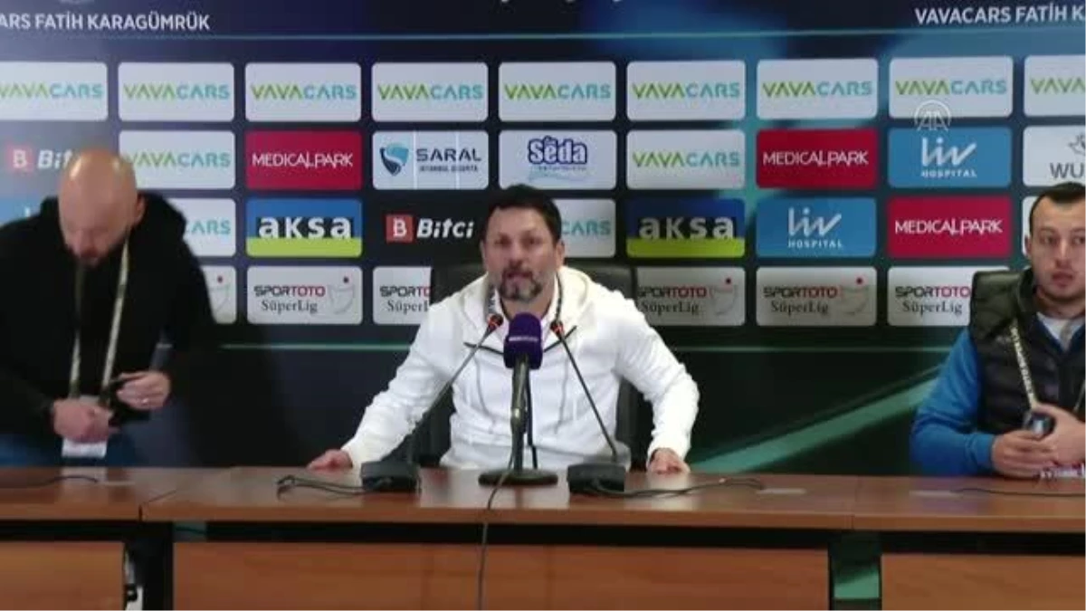 Fatih Karagümrük-Gaziantep FK maçının ardından - Gaziantep FK Teknik Direktörü Bulut