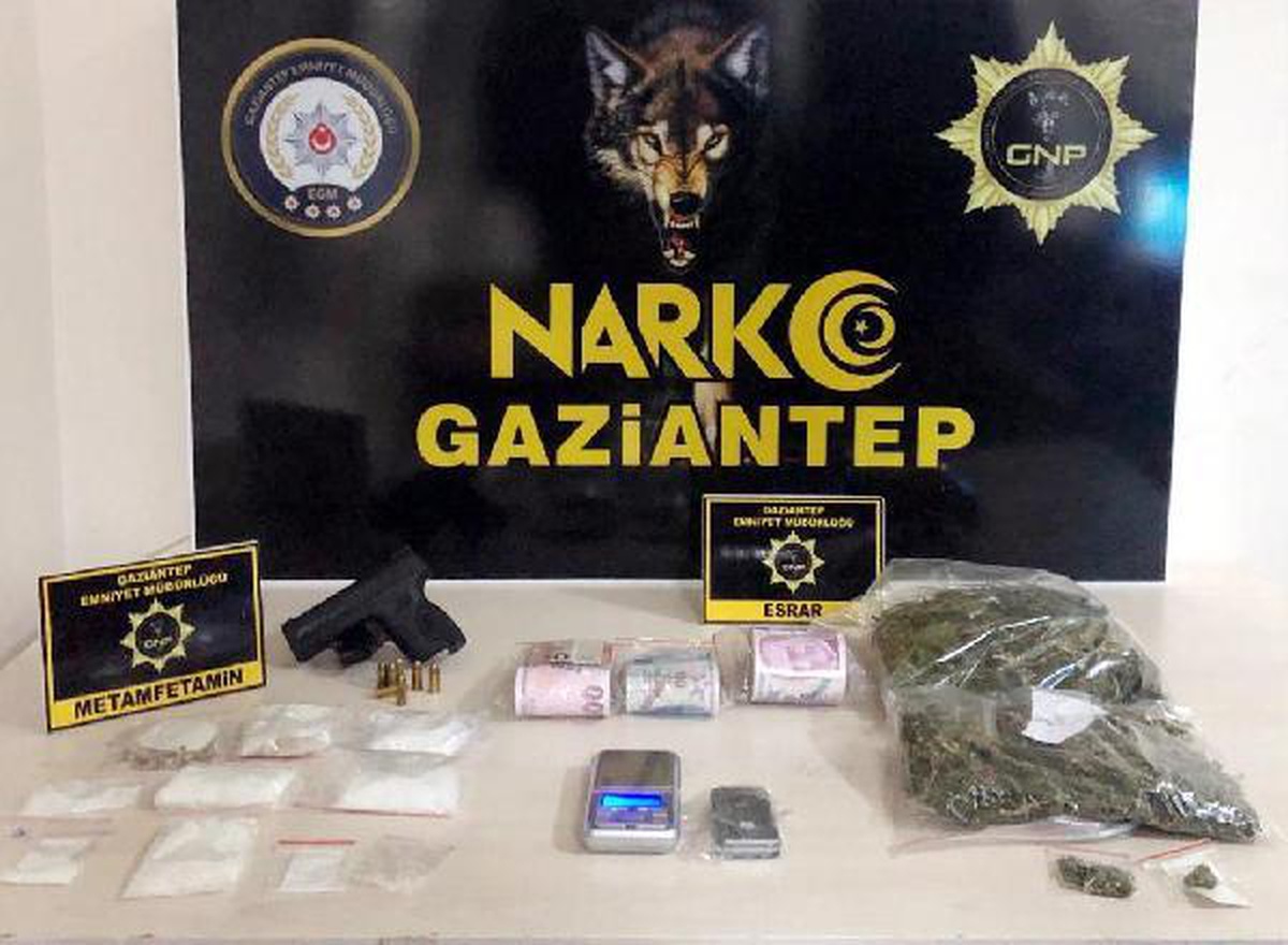 Gaziantep\'te uyuşturucu operasyonunda 18 şüpheli yakalandı