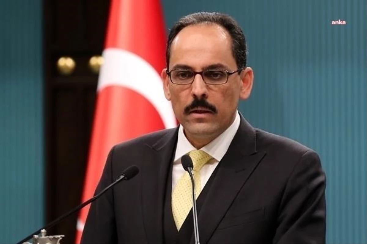 İbrahim Kalın: İstiklal Caddesinde Meydana Gelen Patlamada Hayatını Kaybeden Kardeşlerimize Allah\'tan Rahmet, Yaralılara Acil Şifalar Diliyorum.