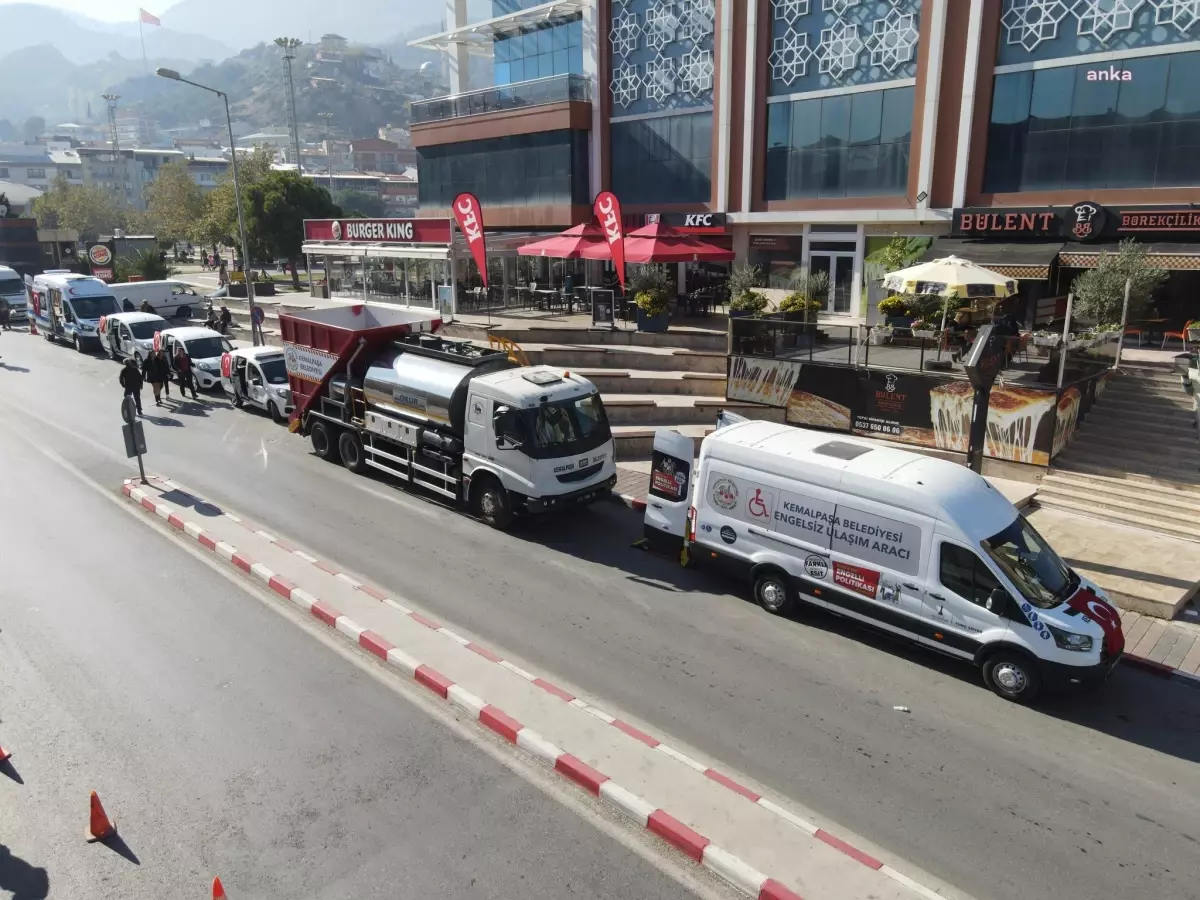 Kemalpaşa Belediyesi'ne 6 Yeni Araç